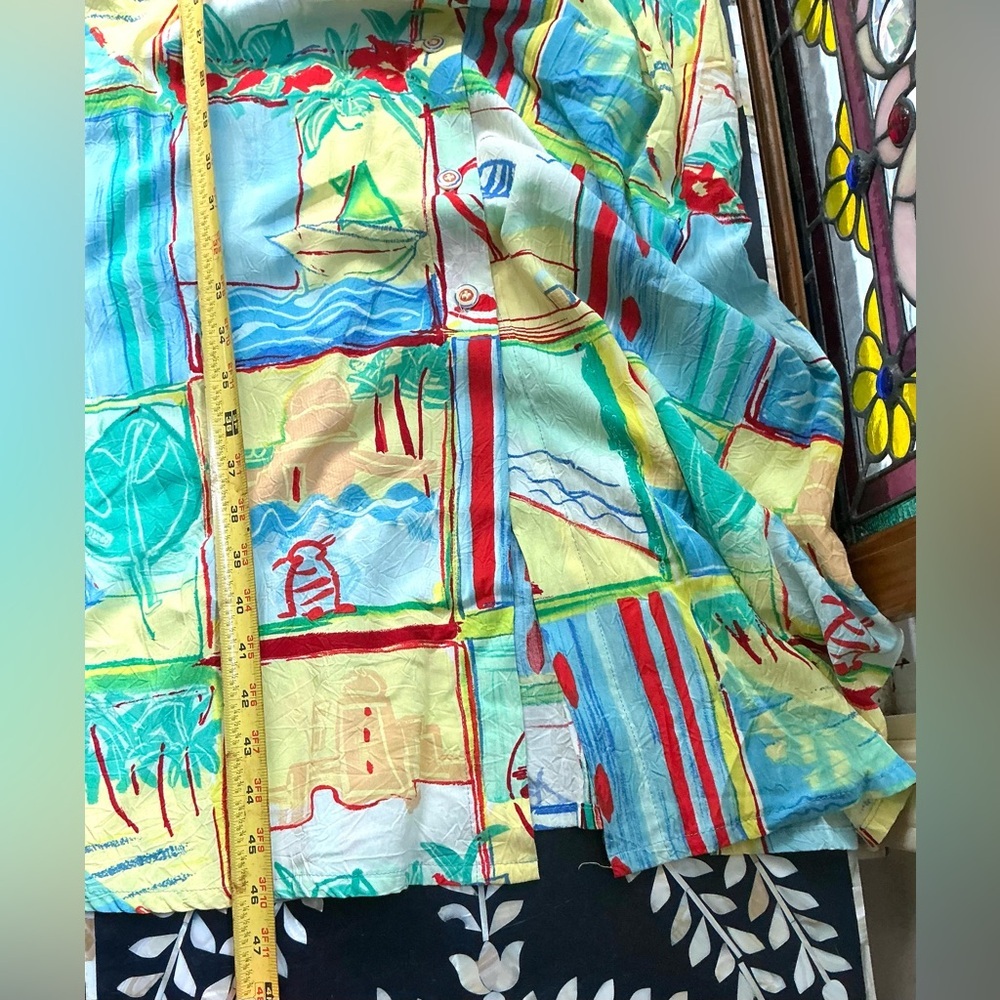 🌸 Jams World Vintage 90s Tropical Sundress 🌴 Festival / Resort Wear, Hawaiian - Picture 10 of 10